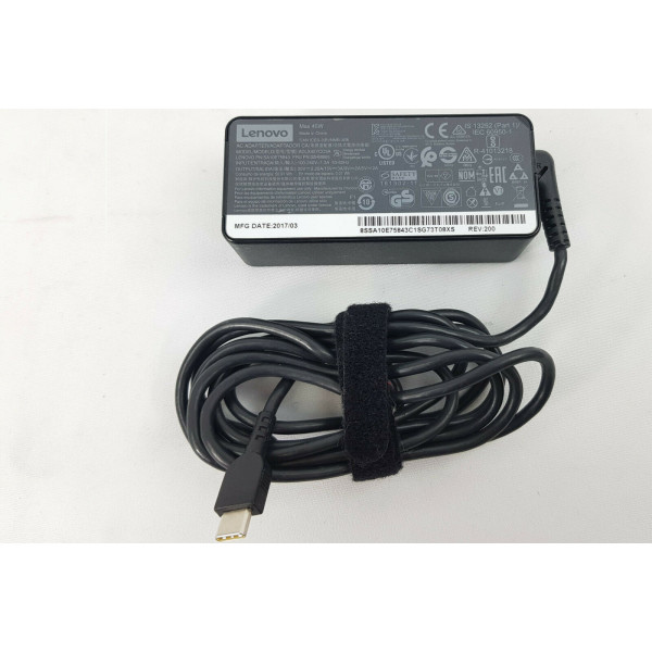 [#0015] Lenovo Netzteil SA10E75843 USB-C 45 Watt 2,25 A Power Supply ADLX45YCC3A