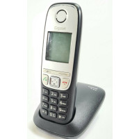 [#0027] Siemens Gigaset A415 A415H Telefon inkl. Basisstation Netzteil Schwarz
