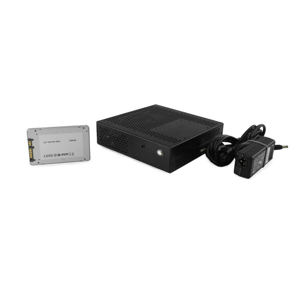 Mdina Media Mini-PC MD1 QE2000, AMD GX-420CA 4x2,0GHz, 4GB DDR3, 256GB SSD