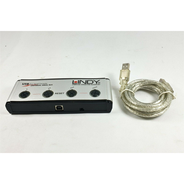 [Lindy]USB - RS-232 Converter Konverter Adapter - USB - 4 Port Serial Lindy 42858