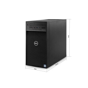 Dell Precision 3630 Tower Xeon E-2224G 4x3.50 GHz, 32GB RAM NON-ECC, ohne HDD/OS