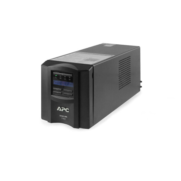 APC Smart-UPS SMT750I USV 750VA/500W LCD, ohne Akku, inkl. 6x Verl.kabel