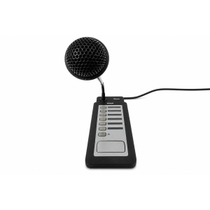 Bosch Plena 6-Zonen Call Station LBB 1946/00, 8-pol DIN, Schwanenhals-Mikrofon