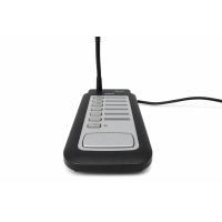 Bosch Plena 6-Zonen Call Station LBB 1946/00, 8-pol DIN, Schwanenhals-Mikrofon