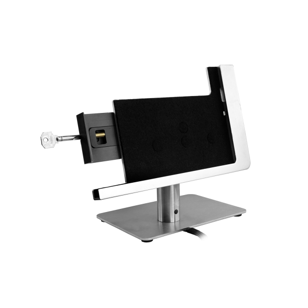 Viveroo Tischständer 380100 mit Schloss, für iPad 9.7/Air 1/2, inkl. 1 Schlüssel