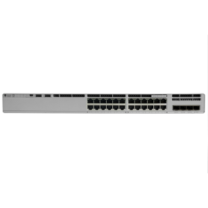 Cisco Catalyst 9200L 24-Port PoE+ Switch, 4x 1G SFP Uplinks, Network Essentials