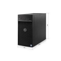 Dell Precision 3630 Tower i5-8500 6 Kerne, 32GB DDR4-2666, 1TB NVMe, Win 11 Pro