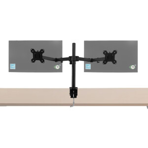 HUANUO Monitor Halterung 2 Monitore | 13-30 Zoll Bildschirme Monitorhalterung