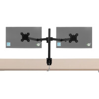 HUANUO Monitor Halterung 2 Monitore | 13-30 Zoll Bildschirme Monitorhalterung