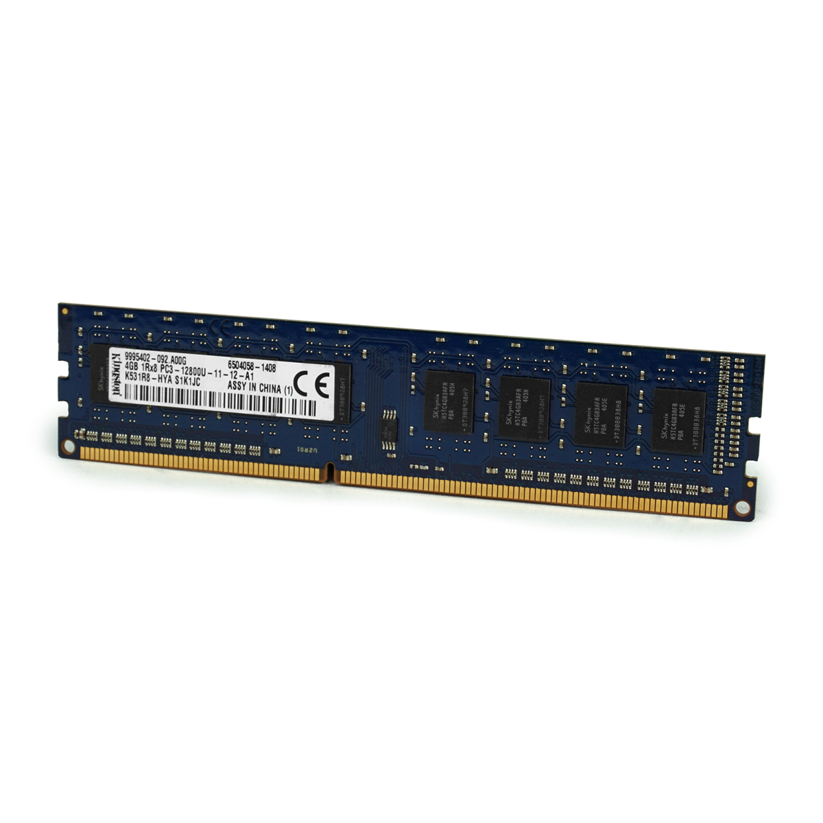 Kingston 4GB DDR3 PC3-12800U 1600MHz UDI box
