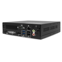 AOPEN Mini PC DE35-HD, AMD G-T56N Dual-Core 1,65 GHz, LAN, HDMI/DVI, Full-HD