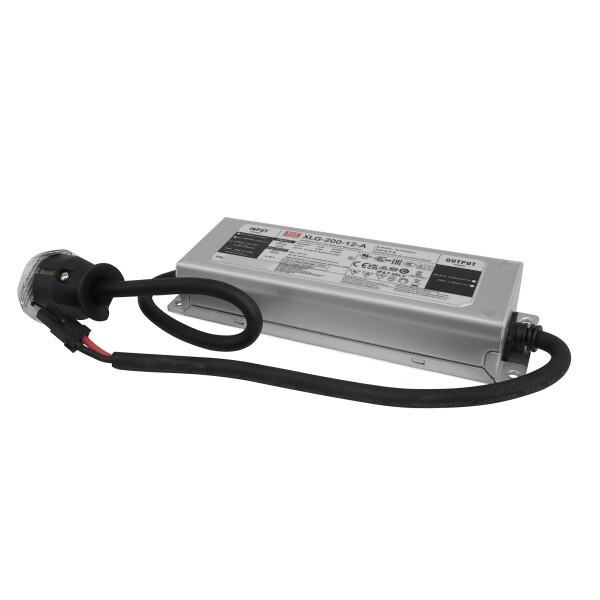 MEAN WELL XLG-200-12-A LED-Treiber Konstantspannung 12V 200W, IP67, EU-Stecker