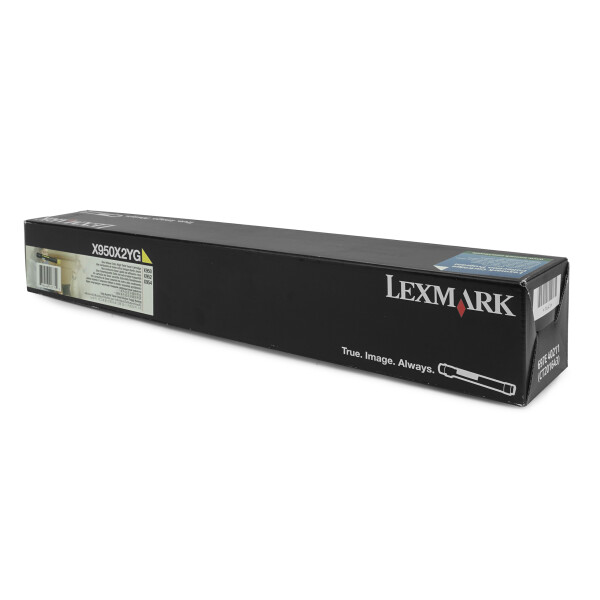 Lexmark Toner X950X2YG Gelb Extra High Yield, 22.000 Seiten, X950/X952/X954