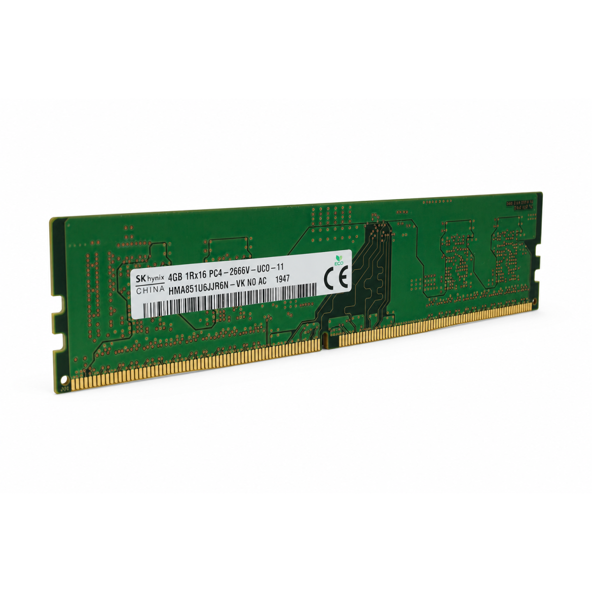 SK hynix DDR4 UDIMM Arbeitsspeicher 4GB 1Rx16 PC4-2666V 288-