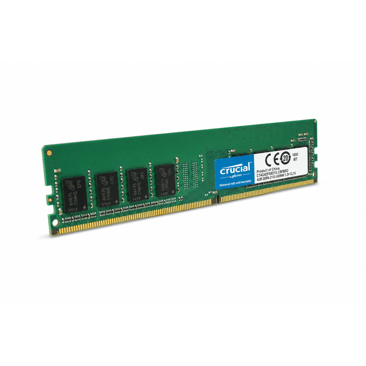 Crucial 4GB DDR4-2133 UDIMM PC4-17000 288Pin 1,2V CL15 Non-E