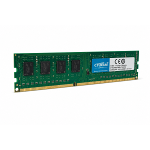Crucial 4GB DDR3L-1600 UDIMM CT51264BD160B PC3L-12800 CL11 1.35V Non-ECC