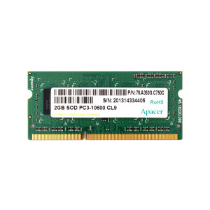 Apacer 2GB SOD PC3-10600 CL9 SO-DIMM