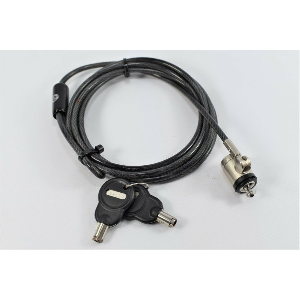 HP Sicherheitsschloss 626746-002 | Kensington | 1,80 m Seil | inkl. 2 Schlüssel