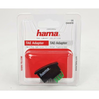 Hama Adapter TAE-U Stecker - Modular-Kupplung 6p6c 044499 TAE Adapter